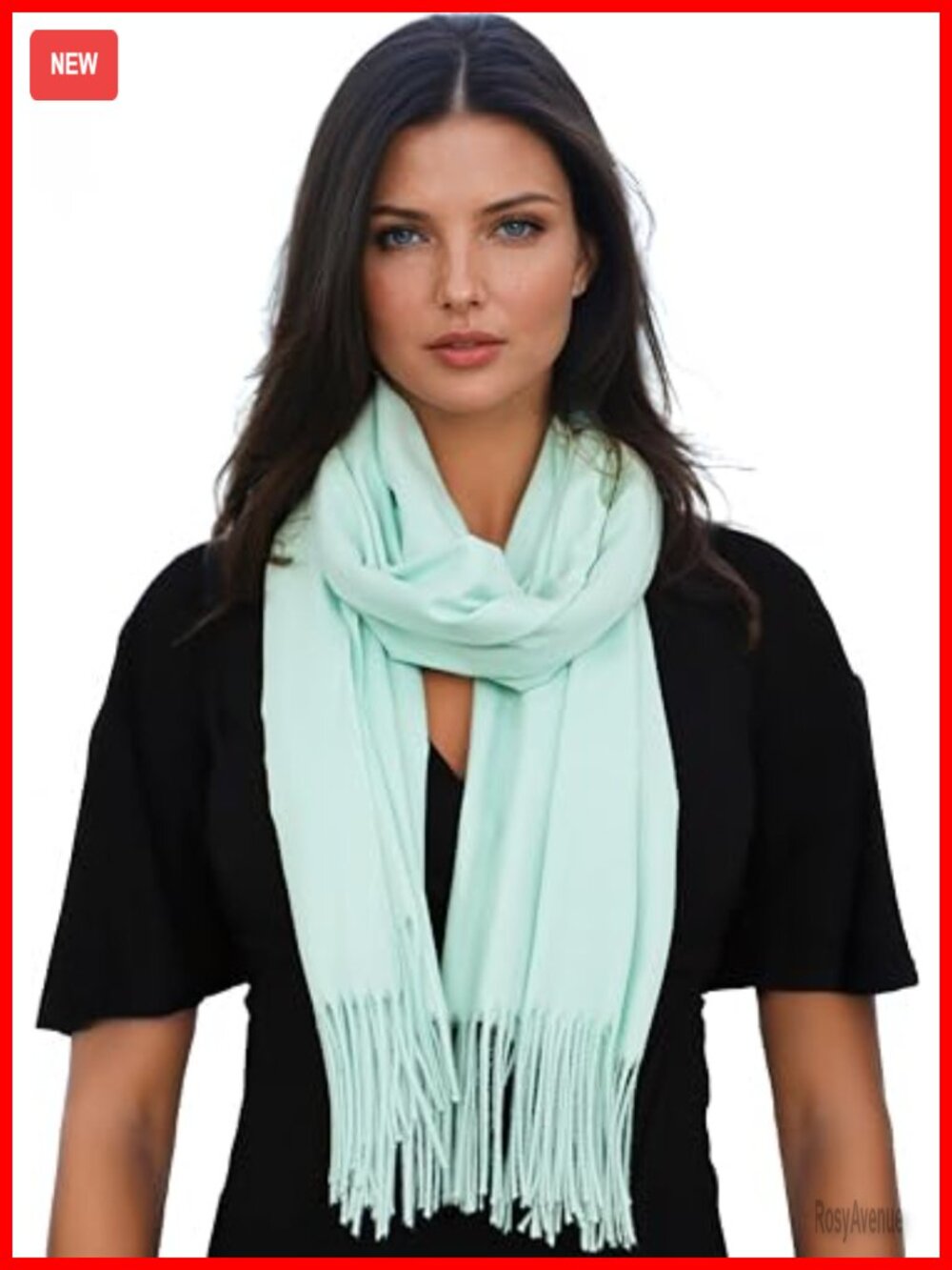 100% Pashmina Scarf Shawl Wrap Women Ultra Soft Warm Oversized 80x26